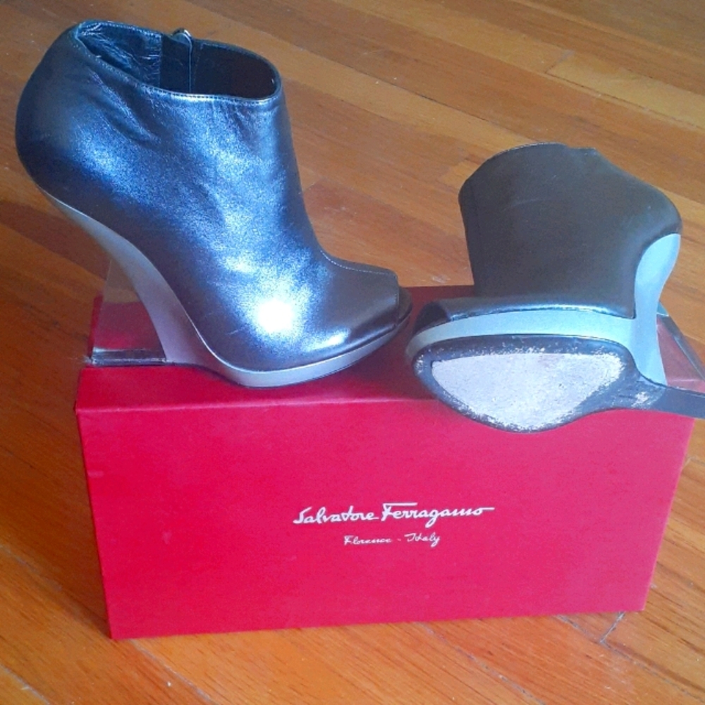 Authentic Salvatore Ferragamo bootie